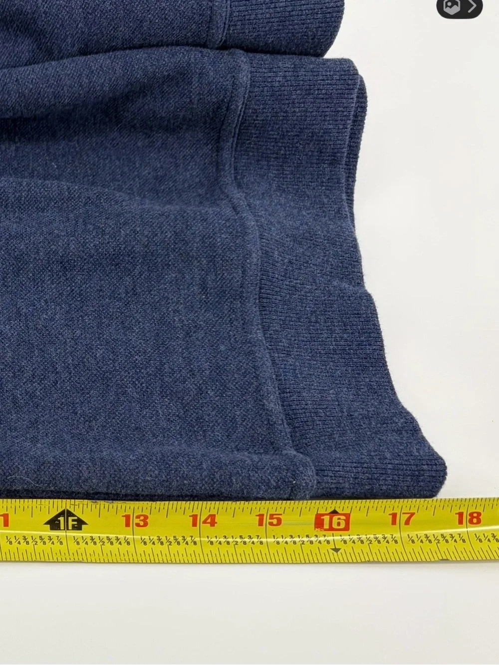 Walter‎ Hagen 11 Majors Men's Blue 1/4 Zip Pullover Golf Sweater Size Large
